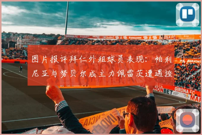 图片报评拜仁外租球员表现：帕利尼亚与努贝尔成主力佩雷茨遭遇挫折